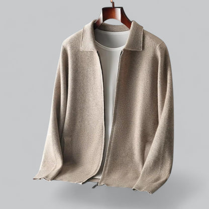 Praktische Herrenjacke mit Reißverschluss