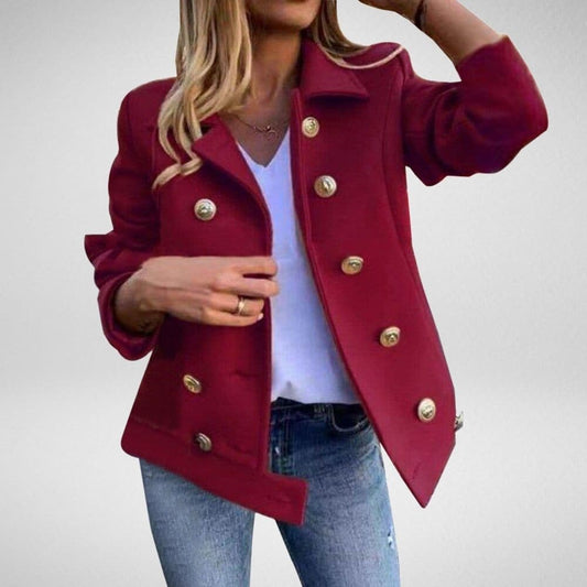 Maßgeschneiderte Herrenpeacoat Elegant Schnitt - IdealeKleiden