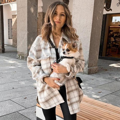 Eleganter Strickcardigan Damen Modern