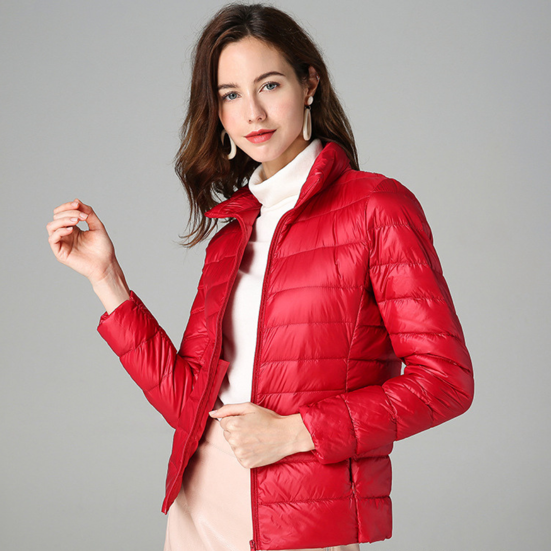 Damenjacke Leicht Übergangsjacke Moderne Schnitt