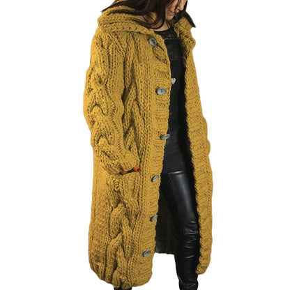 Monika - 2024 Damen Strickjacke Warm
