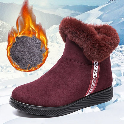 Damenstiefel Weich Fleece Innenfutter