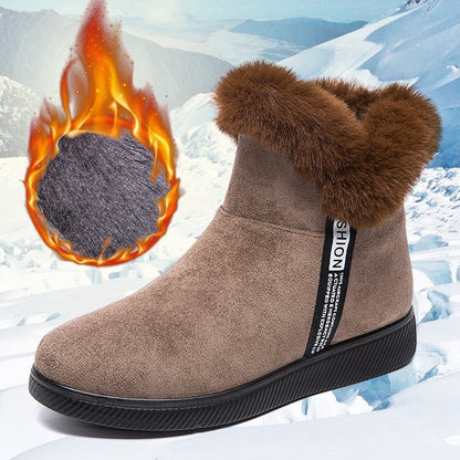 Damenstiefel Weich Fleece Innenfutter