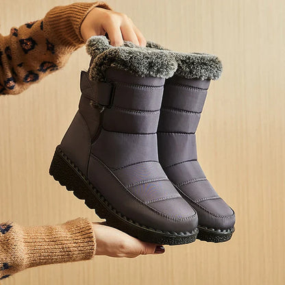 Warme Damen-Winterschuhe Bequem