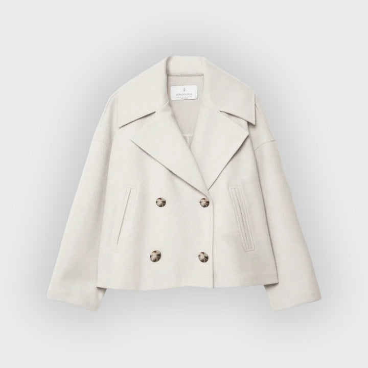 Modische Doppelreihenjacke Damen