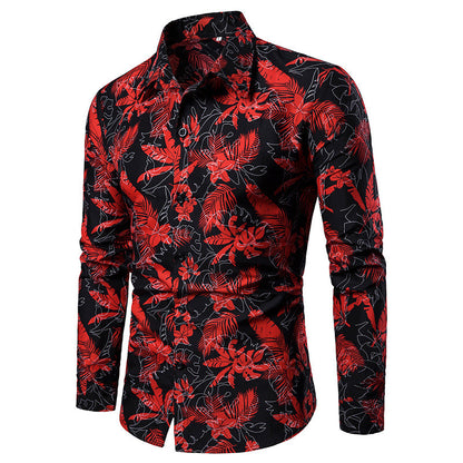 Herren Blouson Hemd Stilvoll Elegant