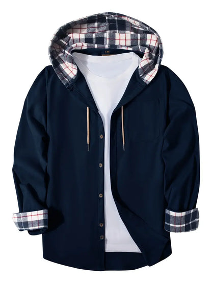 Herren Retro Karo Jacke Modern