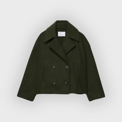 Modische Doppelreihenjacke Damen