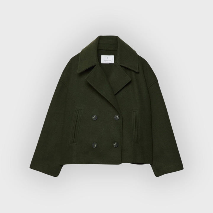 Modische Doppelreihenjacke Damen