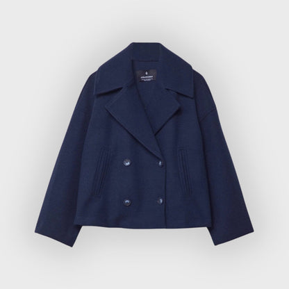 Modische Doppelreihenjacke Damen