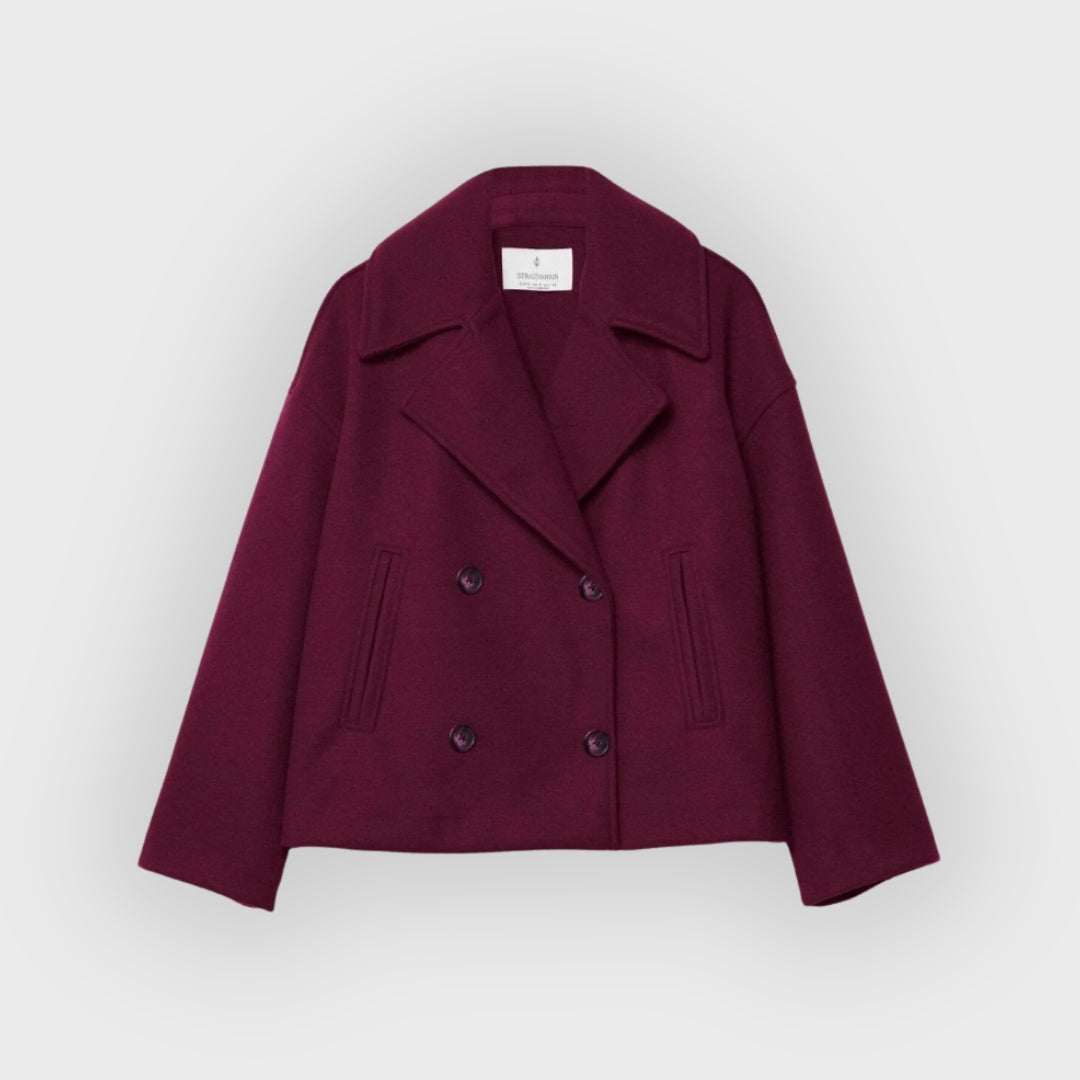 Modische Doppelreihenjacke Damen