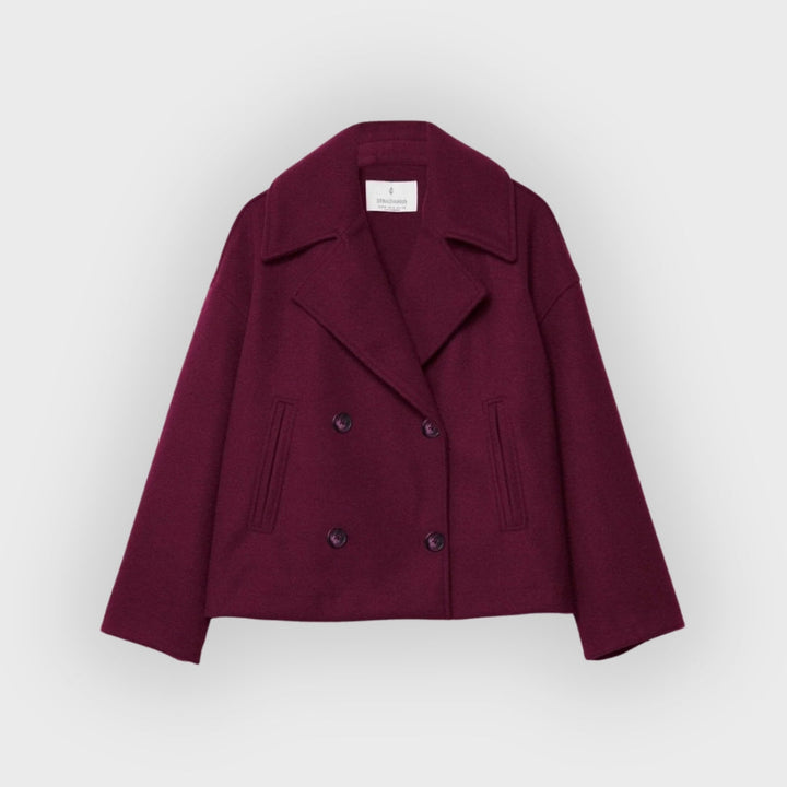 Modische Doppelreihenjacke Damen