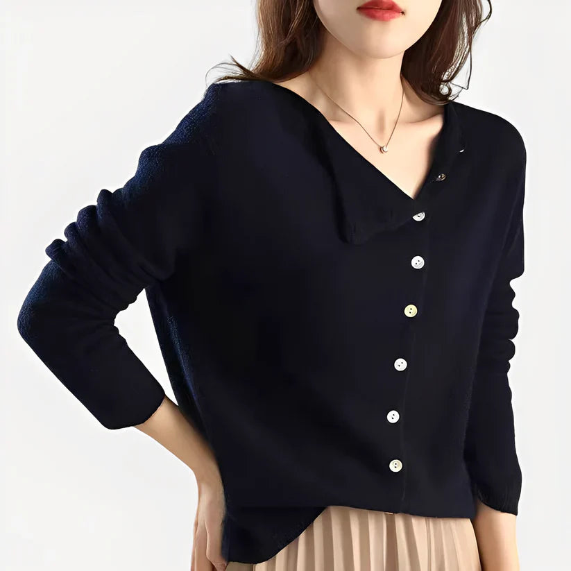 Stylische Damenstrickjacke Warm Elegant
