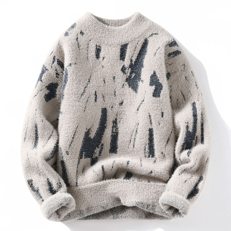 Damian Stylischer Fleece Pullover Herren