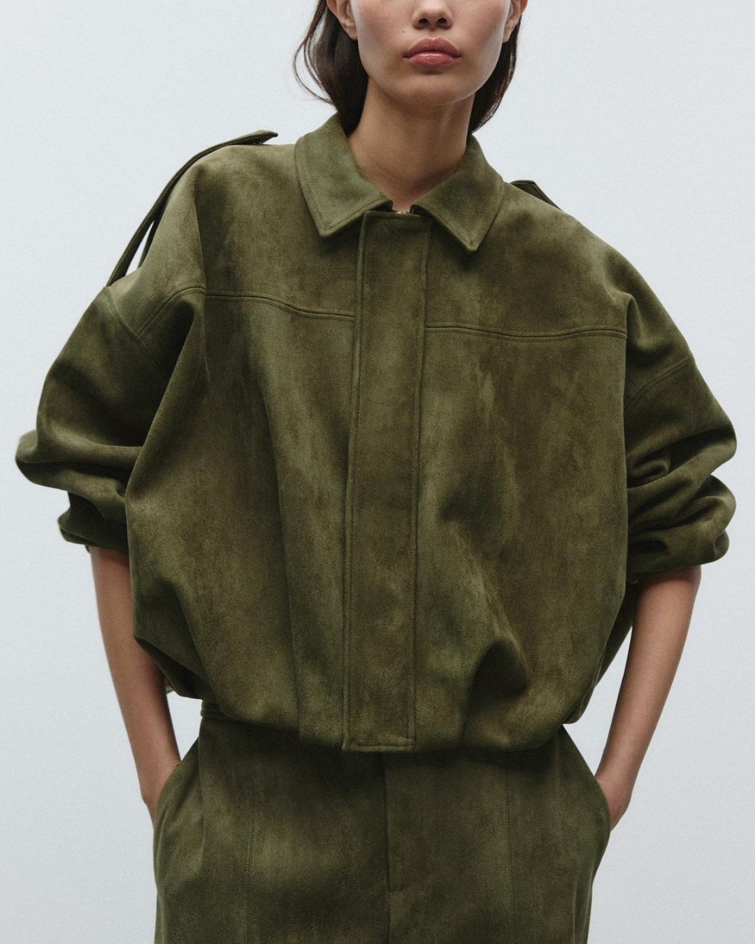 Stylische Damenjacke Cropped Fit