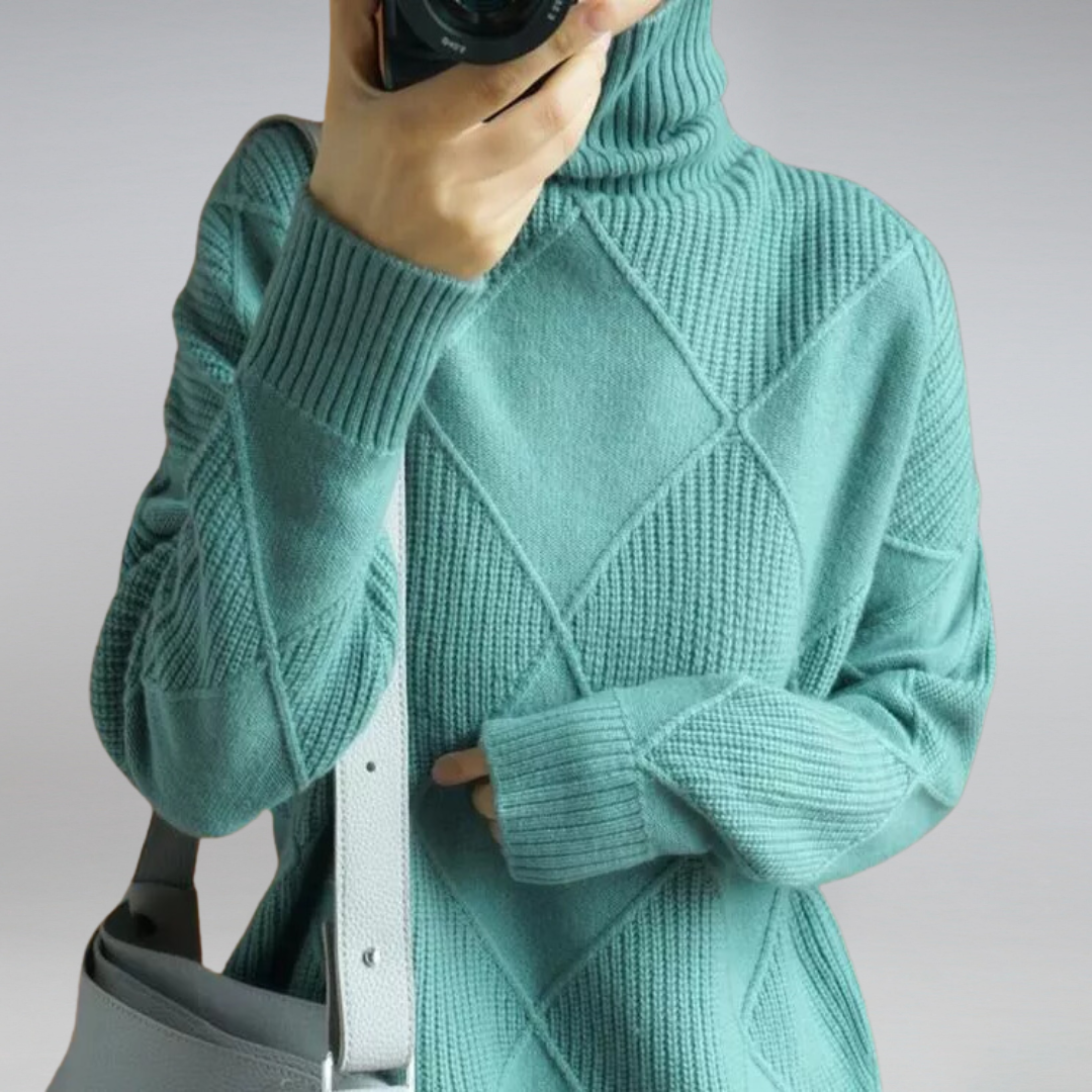 Weicher Rollkragenpullover Minimal Chic