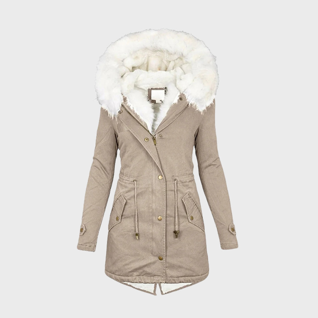 Warme Winterjacke Damen Stilvolle Designs