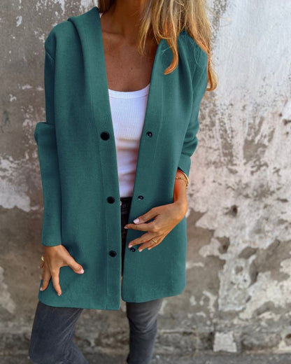 Bequeme Kapuzenjacke Casual Style