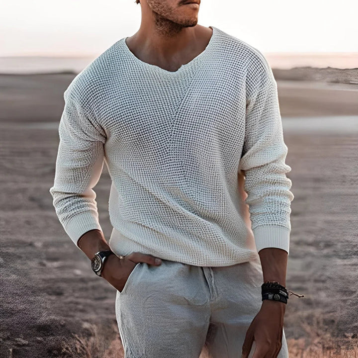 Eleganter Herren Pullover Warm Kaschmir