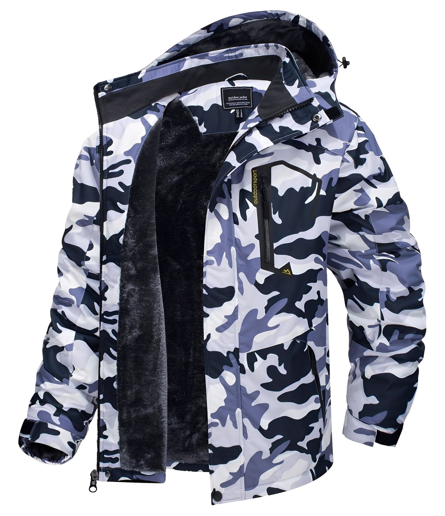 Wasserdichte Herrenjacke Modern Style