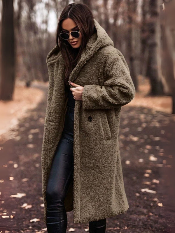 Damen Trenchcoat Elegant Mit Gürtel