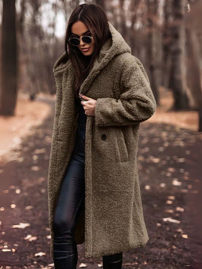 Damen Trenchcoat Elegant Mit Gürtel