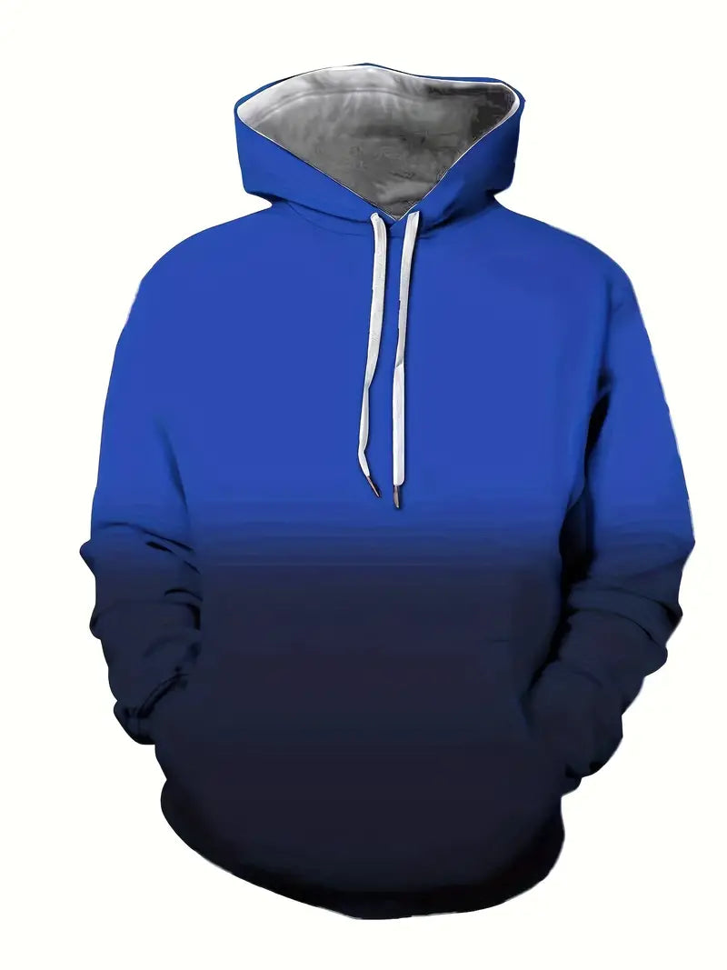 Farbenfrohe Herren-Hoodie Kapuze - IdealeKleiden
