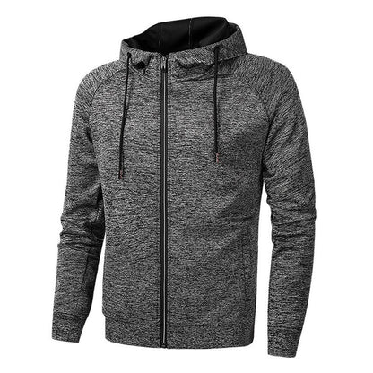 Lässige Herrenjacke mit Kapuze