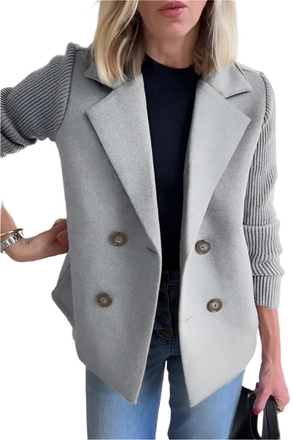 Damen Blazer Vegan Wolle Elegant