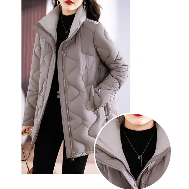 Elegante Steppjacke Herbst Winter Damen