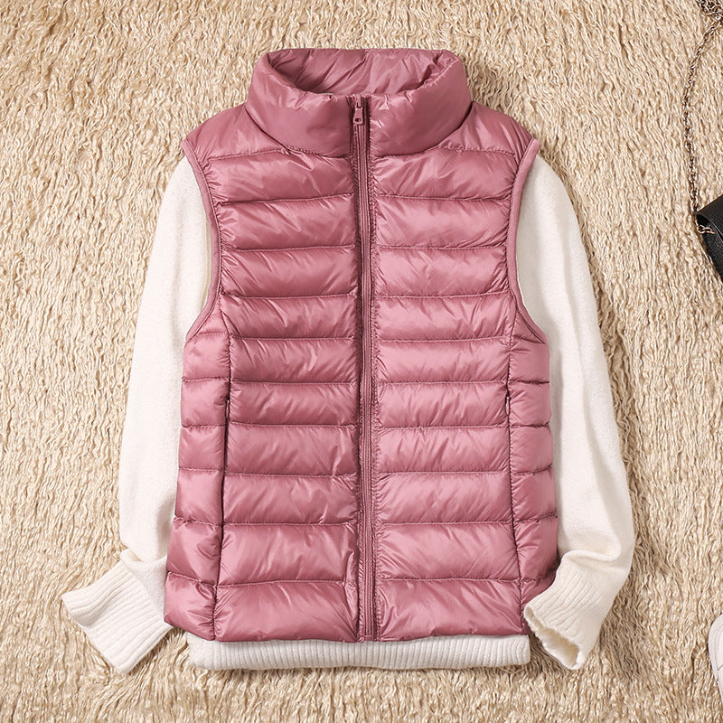 Leichte Damen-Daunenweste Bequem & Warm