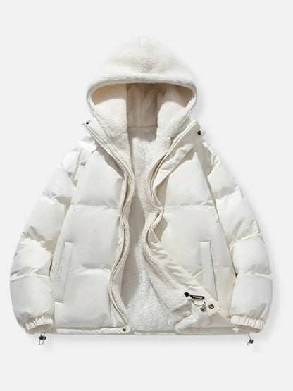 Damen Winterjacke Warm Isoliert mit Kapuze