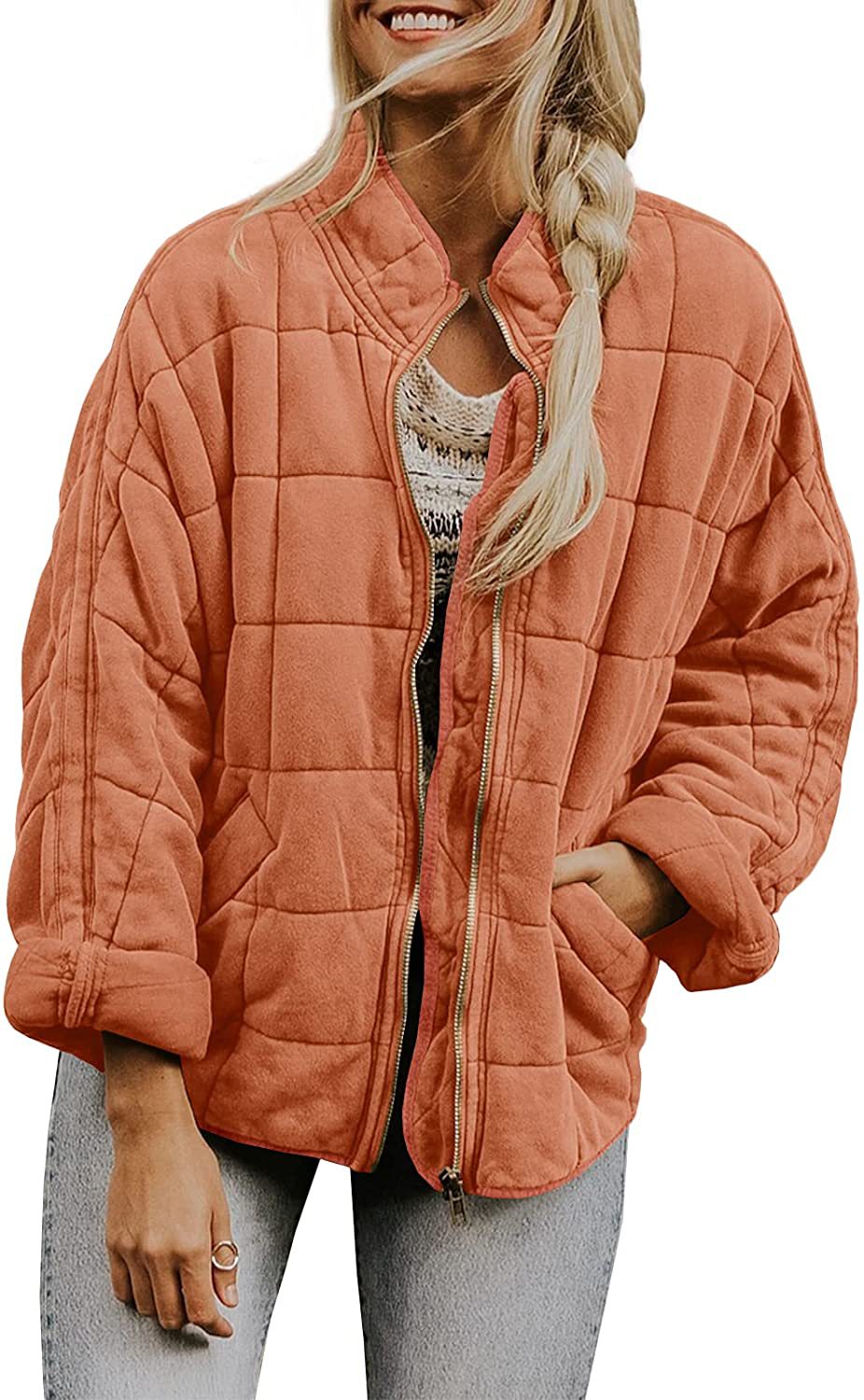 Bequeme Damenjacke Mit Praktischen Taschen