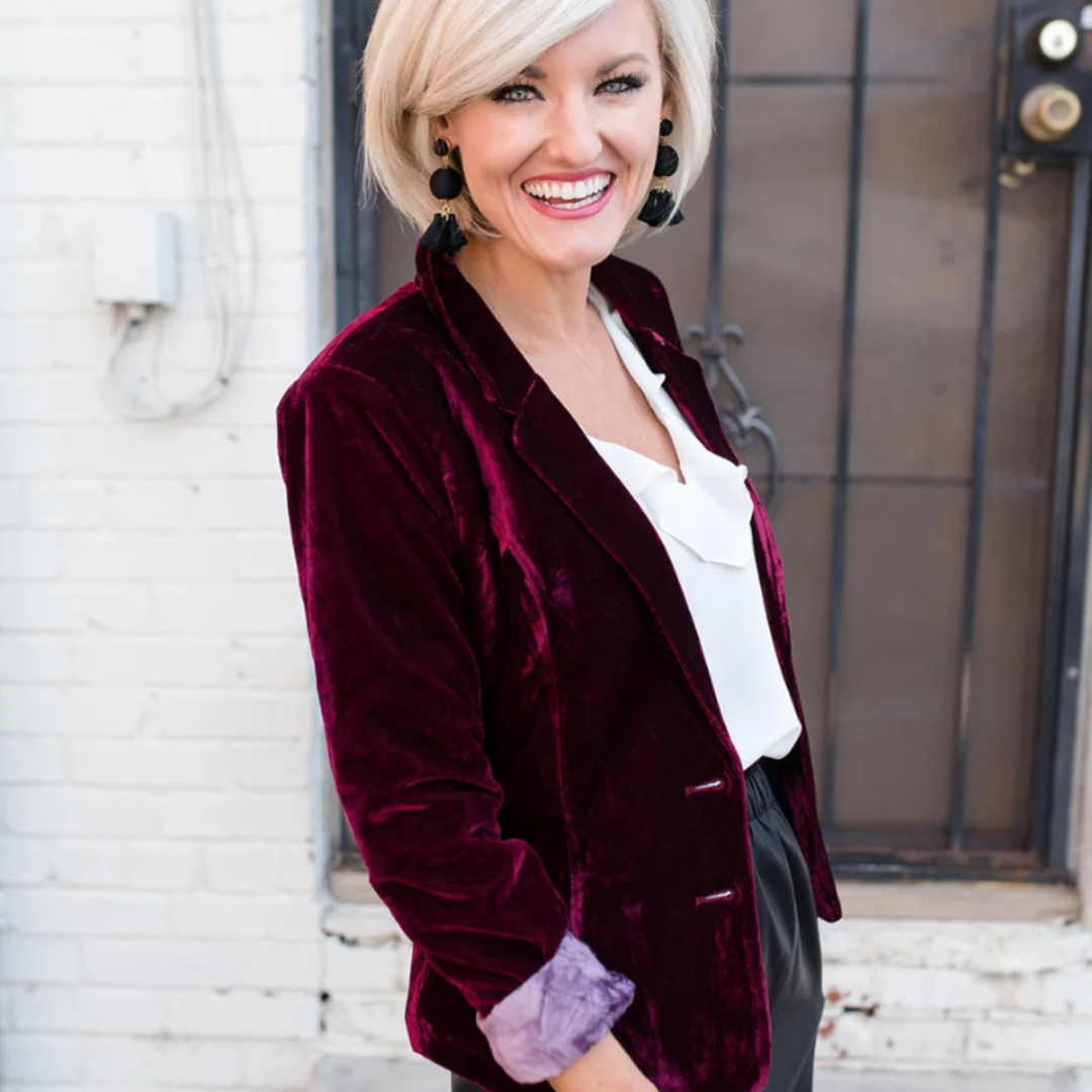 Damen Blazer Büro Chic Vielseitig