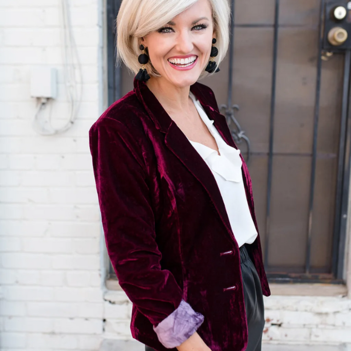 Damen Blazer Büro Chic Vielseitig