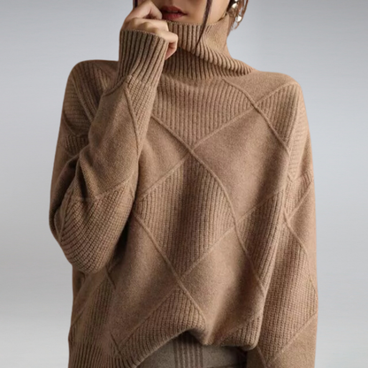 Weicher Rollkragenpullover Minimal Chic