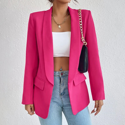 Damen Blazer Langarm Elegant