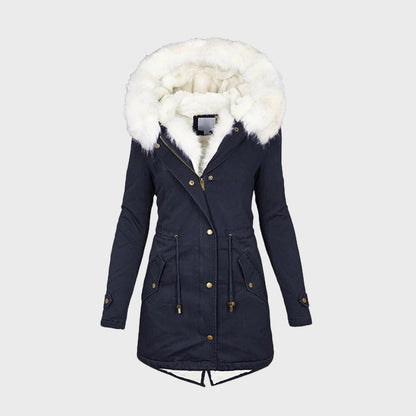 Warme Winterjacke Damen Stilvolle Designs