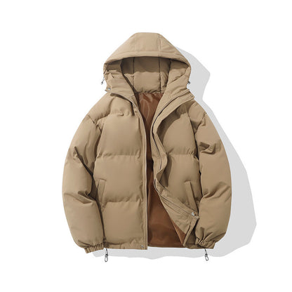 Frauen Winterjacke Warm Gepolstert Kapuze