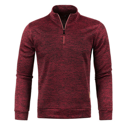 Weicher Strickpullover Damen Pullover mit Polo Kragen