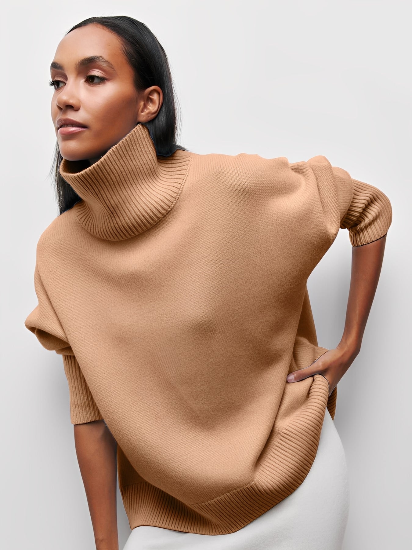 Stilvoller Damen Pullover Warm