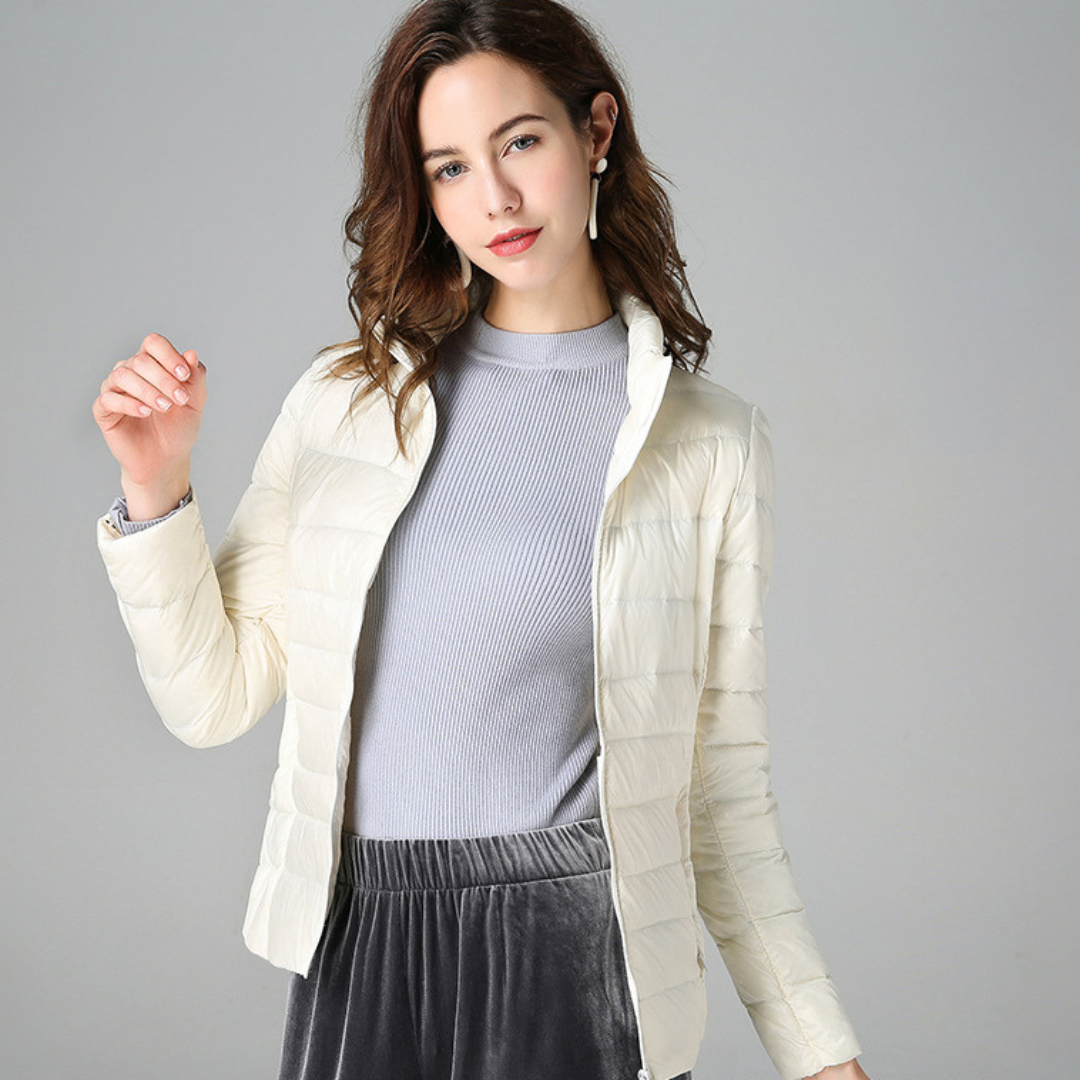Damenjacke Leicht Übergangsjacke Moderne Schnitt