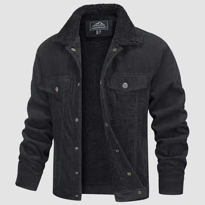 Modische Cordjacke Herren Trend