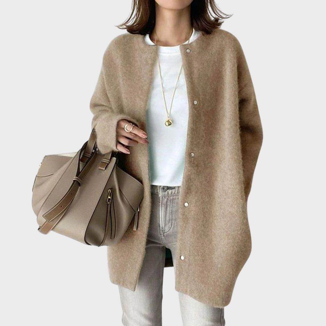 Luxus Cardigan aus Cashmere Elegant - IdealeKleiden