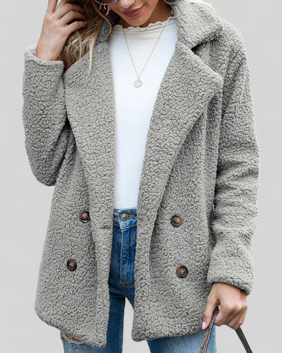 Elegante Damenjacke Weich und Stilvoll