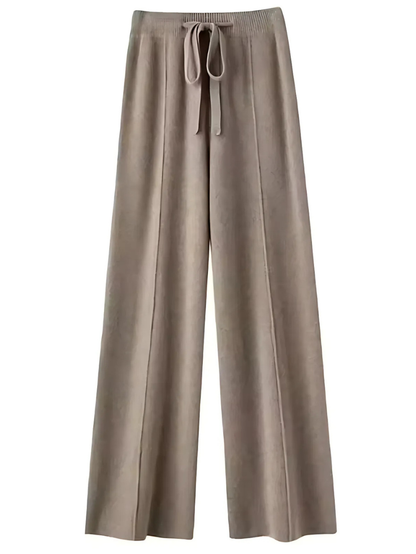 Strickhose Weitbein Stilvoll Gemütlich