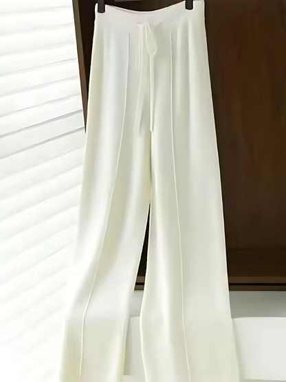 Strickhose Weitbein Stilvoll Gemütlich