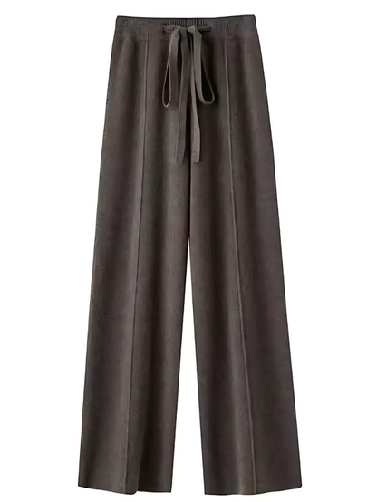 Strickhose Weitbein Stilvoll Gemütlich