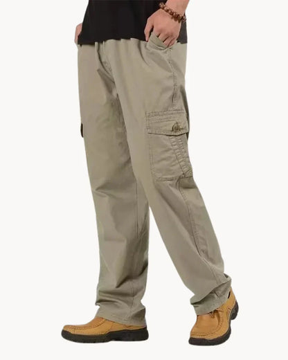 Herren Cargohose Soft Fleece Komfort