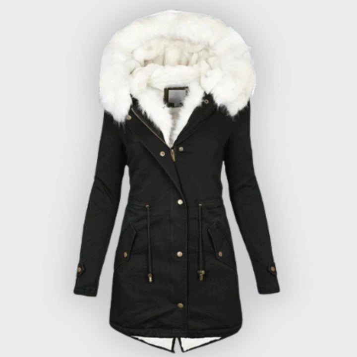 Frauen Parka Jackett Slim Fit - IdealeKleiden